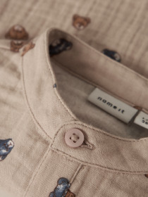 NAME IT Skjorte Body Dutty Chateau Gray